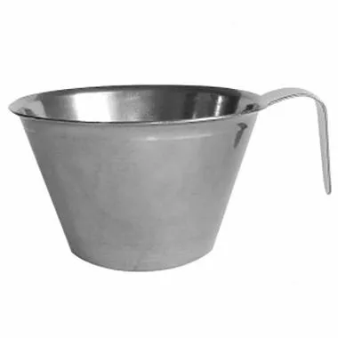 Decilitermått, rostfritt stål, 1 dl